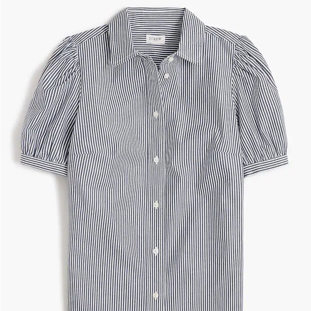 JCrew Striped Button Up Shirt
